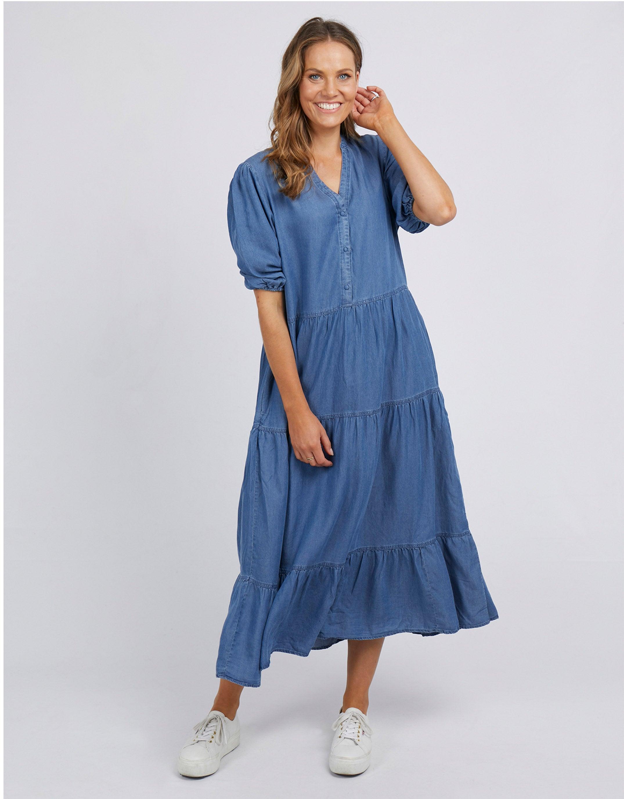 Buy Plus Size Constance Dress Chambray ...